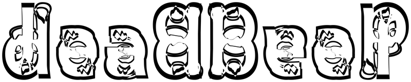 Ambigram for deadbeef in Snowdrft